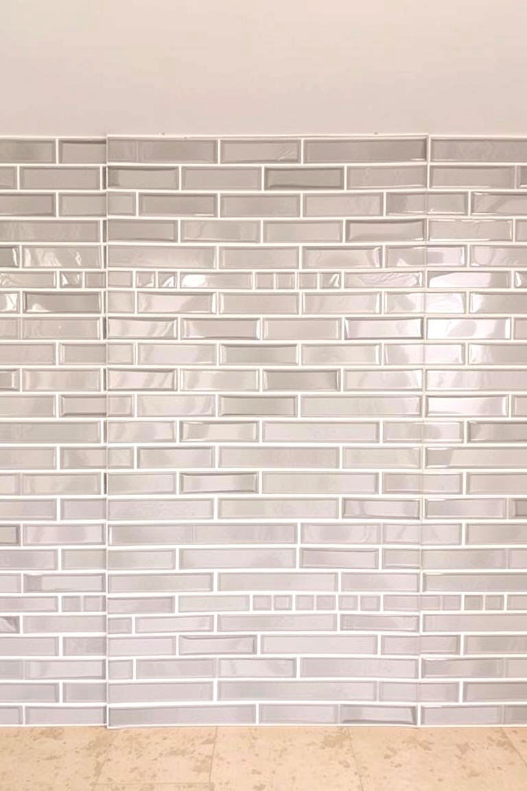 Tiled Accent Wall - 24 Basement Accent Wall Ideas