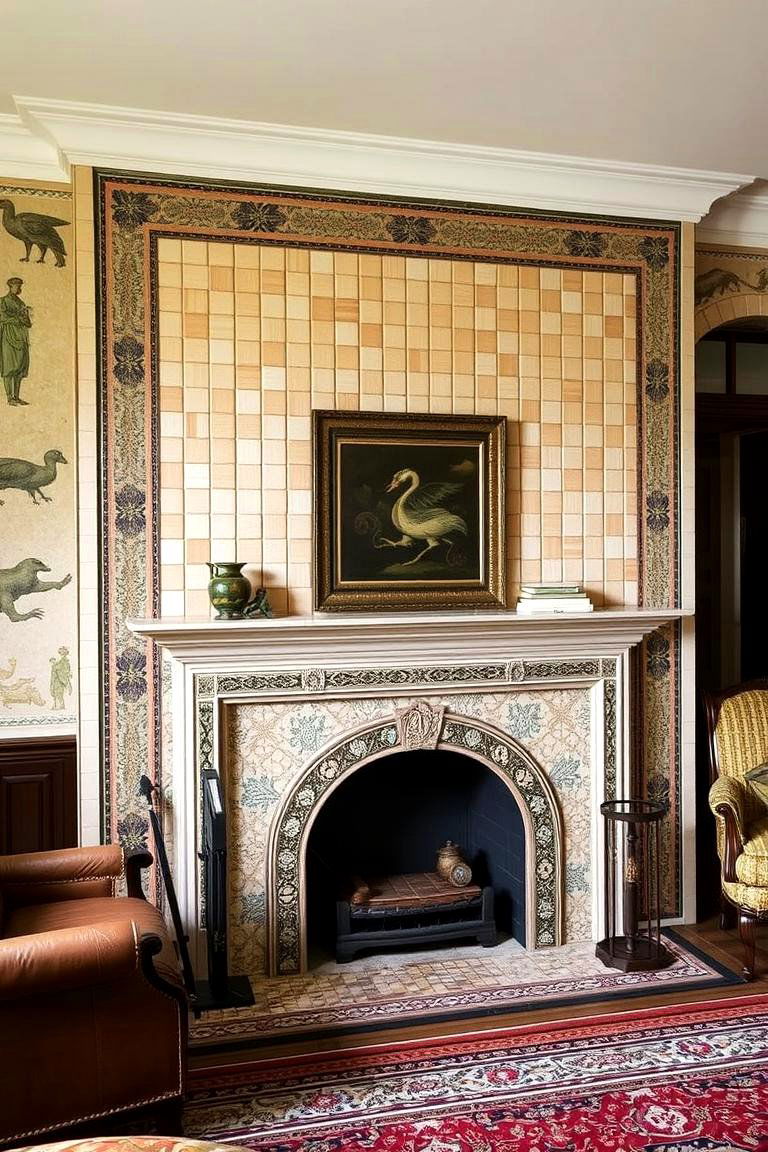 Tiled Fireplaces - 27 1927s Living Room Design Ideas