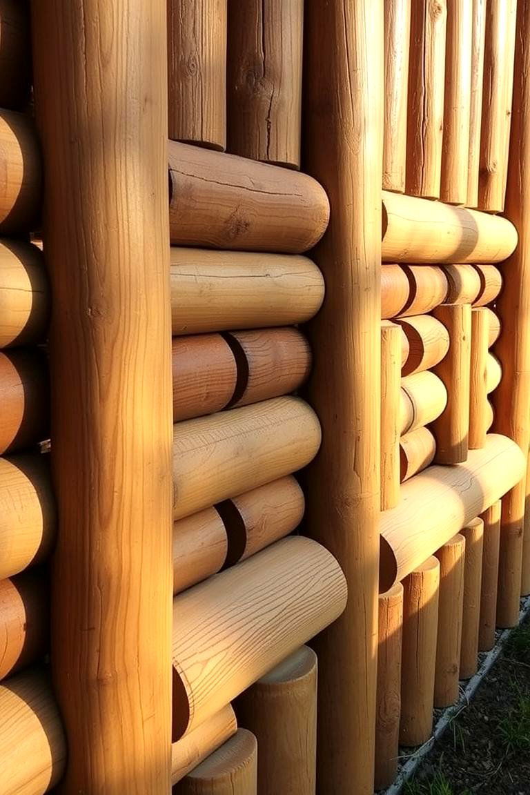 Timber Piling Retaining Wall - 24 Inexpensive Retaining Wall Ideas