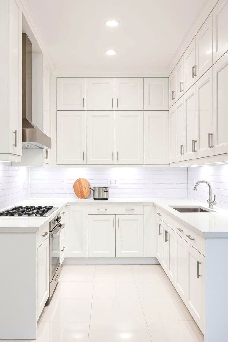 Timeless Appeal - 24 Floor to Ceiling Kitchen Cabinets