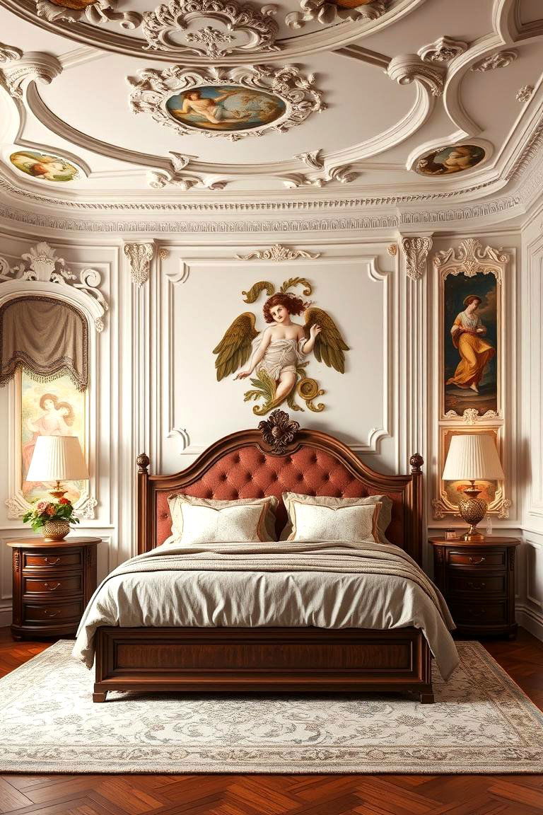Timeless Artistic Detailing - 24 Chanel Bedroom Ideas