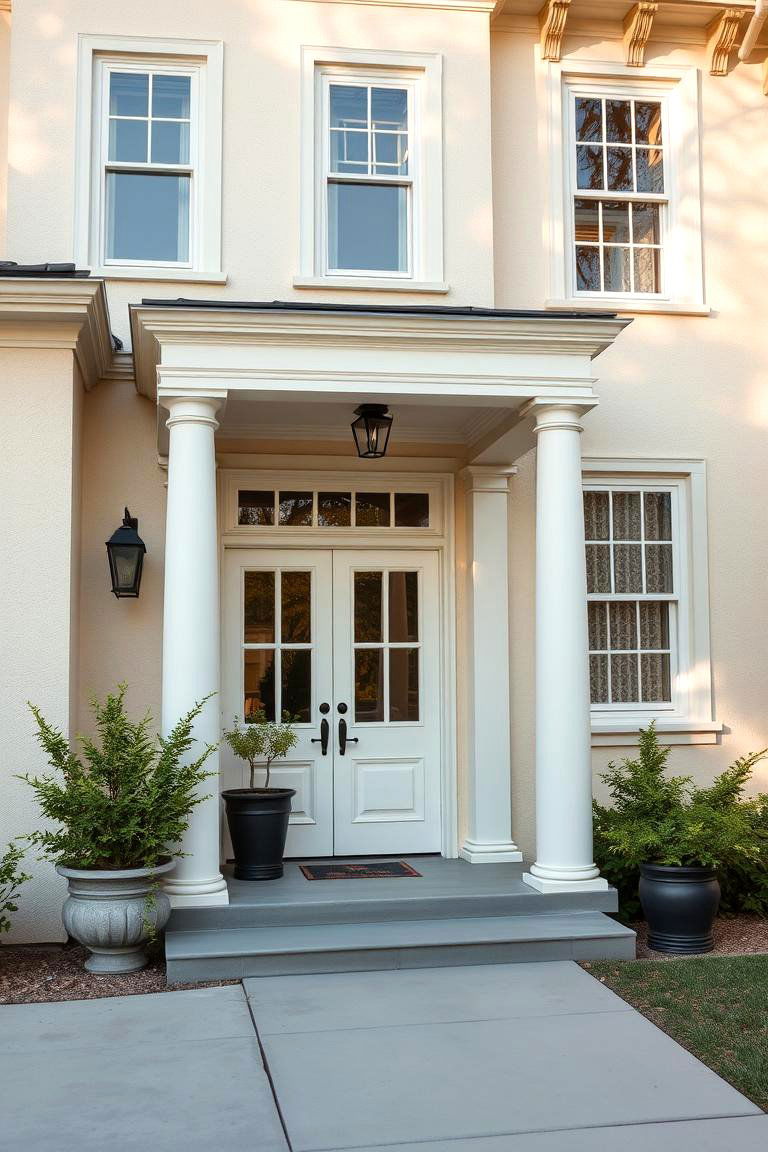 Timeless Bone - 24 Off-white Paint Colors for Home Exteriors