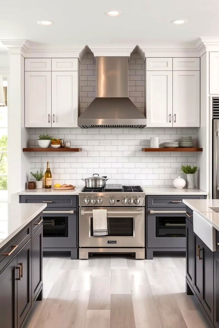 Timeless Classic Design with Modern Flair - 24 Kitchen With Stainless Steel Appliances