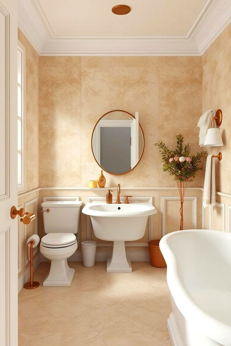 Timeless Classic Elegance - 24 Beige Bathroom Ideas