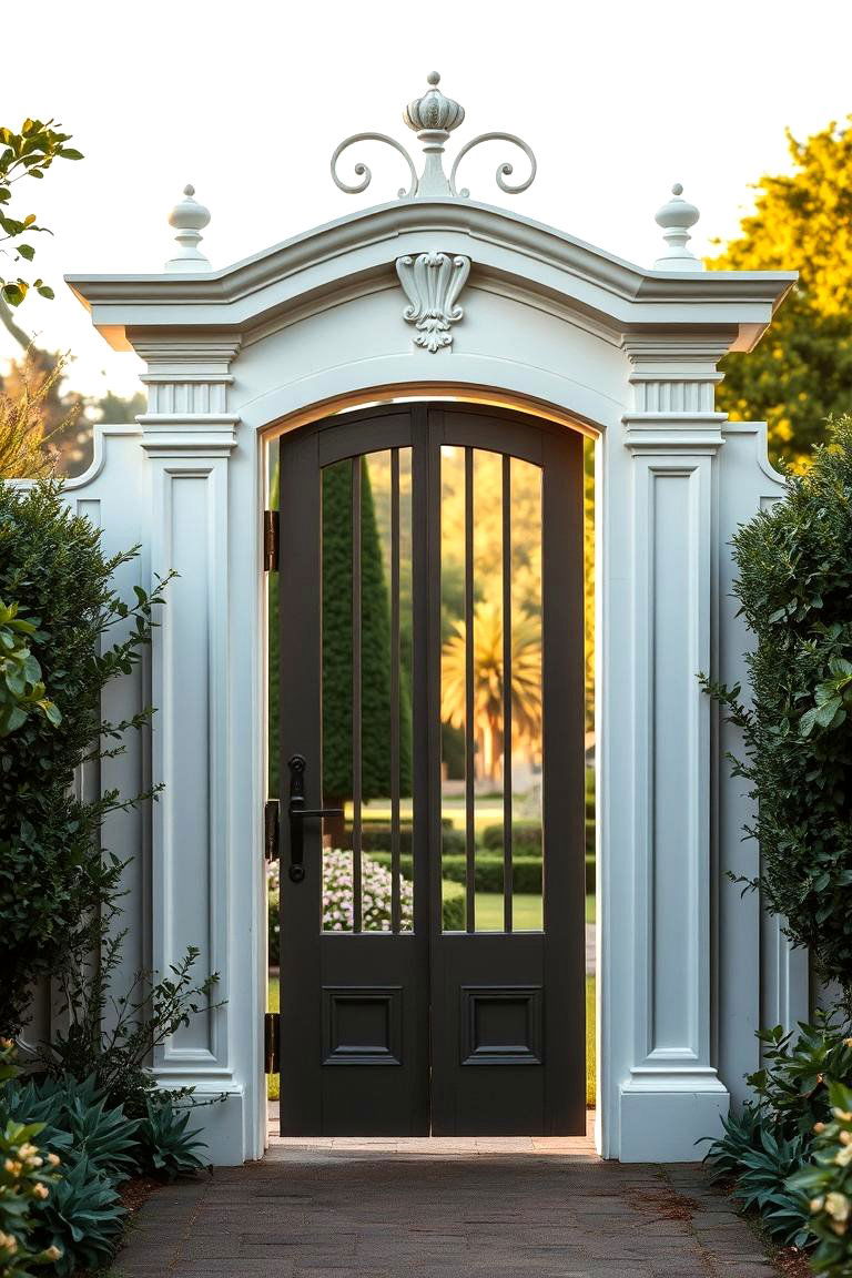 Timeless Classic Garden Gate - 24 garden gate ideas