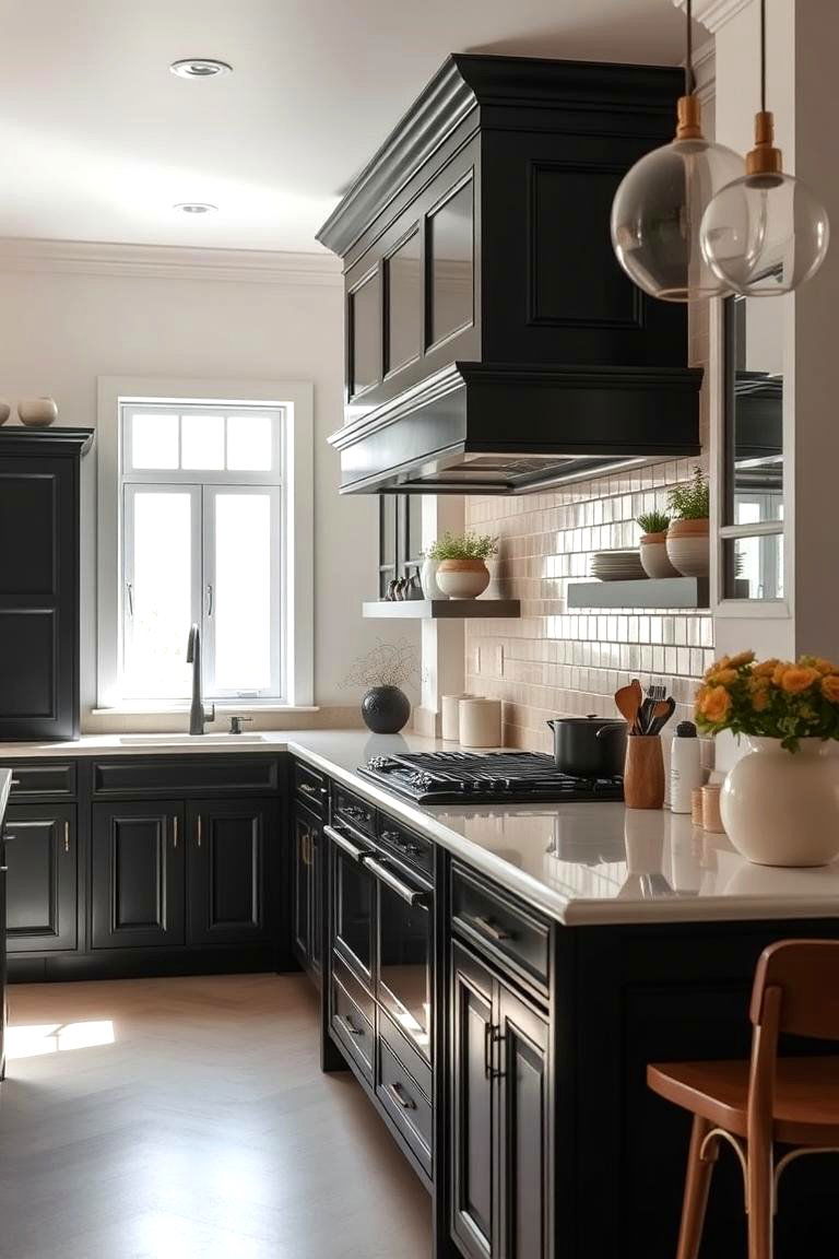 Timeless Elegance in Design - 24 black and beige kitchen ideas