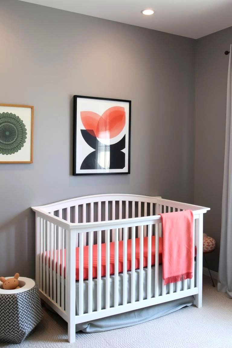 Timeless Elegance in Neutral Gray - 24 Nursery Color Ideas