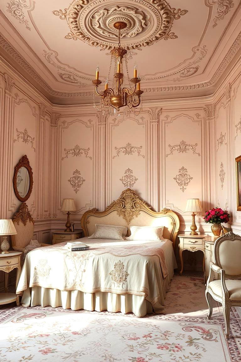 Timeless Elegance in Soft Hues - 24 Victorian Bedroom Ideas