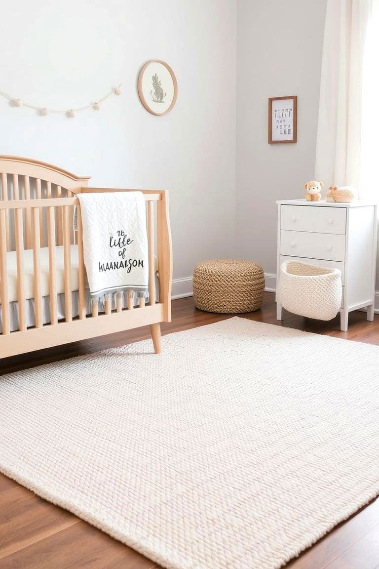 Timeless Rug Choices - 24 Mid-century Modern Nursery Ideas