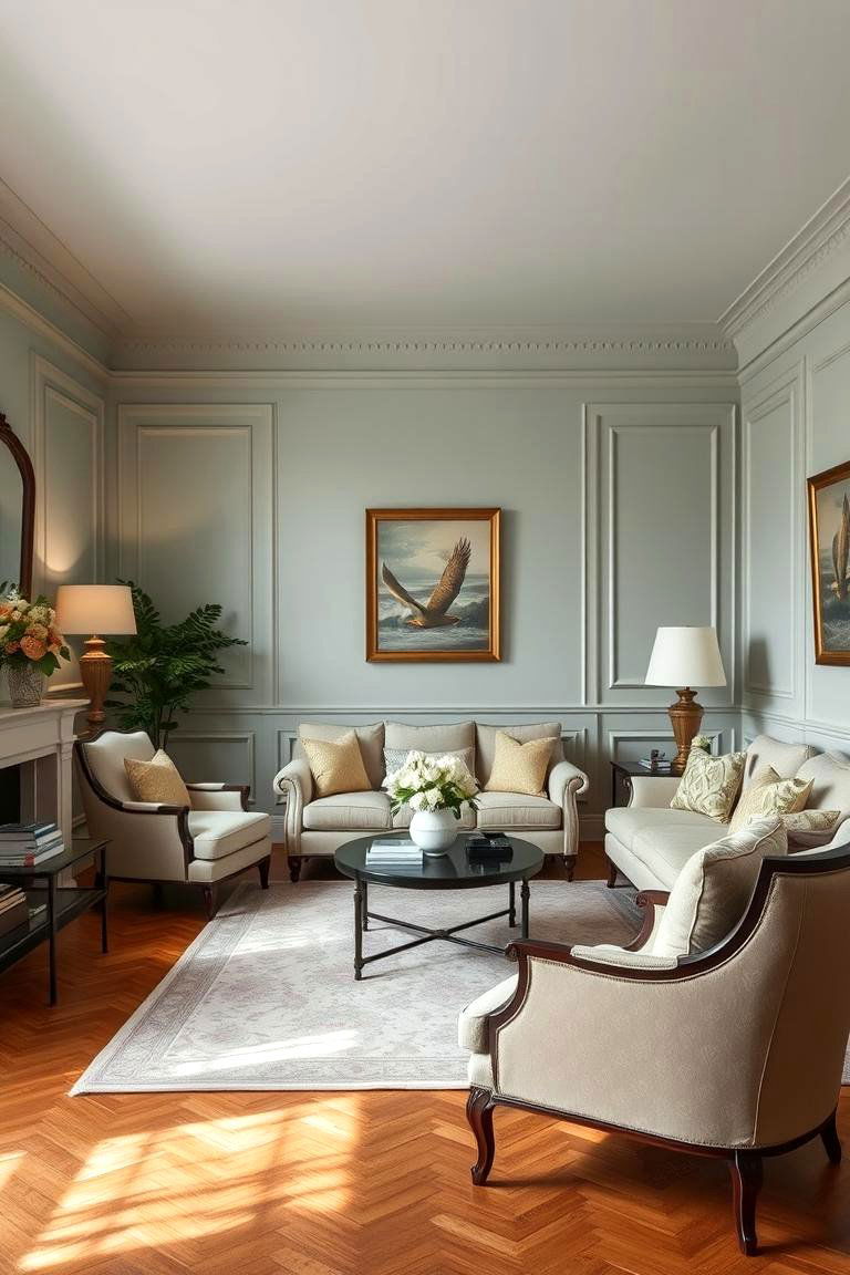 Timeless Sage Elegance - 24 Sage Green Living Room Ideas