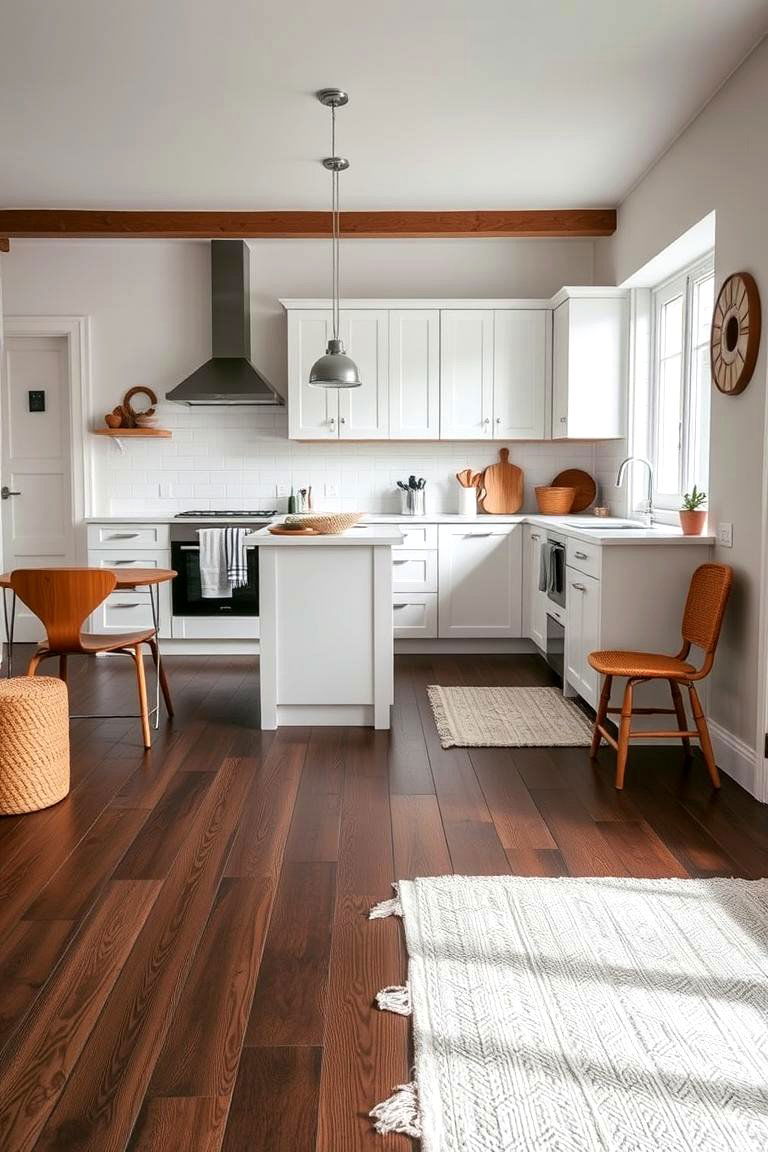 Timeless Tradition with Dark Wood - 24 Kitchen With Dark Wood Floors