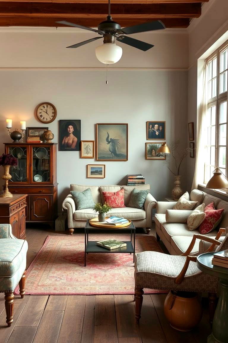 Timeless Vintage Touch - 24 Clean Girl Room Ideas