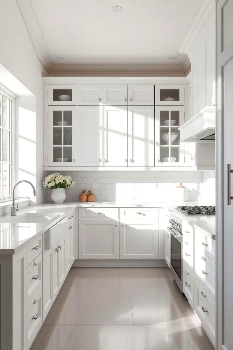 Timeless White Elegance - 24 Dream Kitchen Ideas