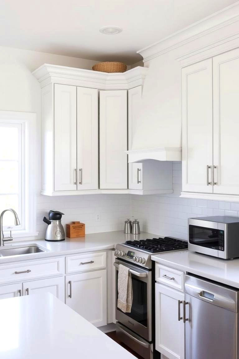 Timeless White Refresh - 24 Painting Kitchen Cabinet Ideas