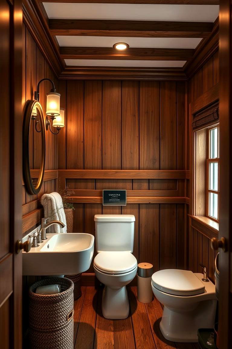 Timeless Wood Accents - 24 Traditional Bathroom Ideas