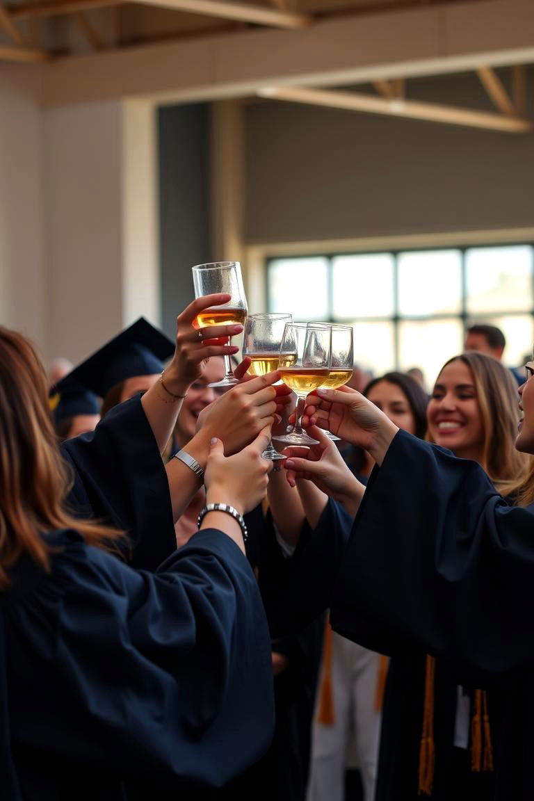 Toast to the Future - 24 Graduation Party Ideas
