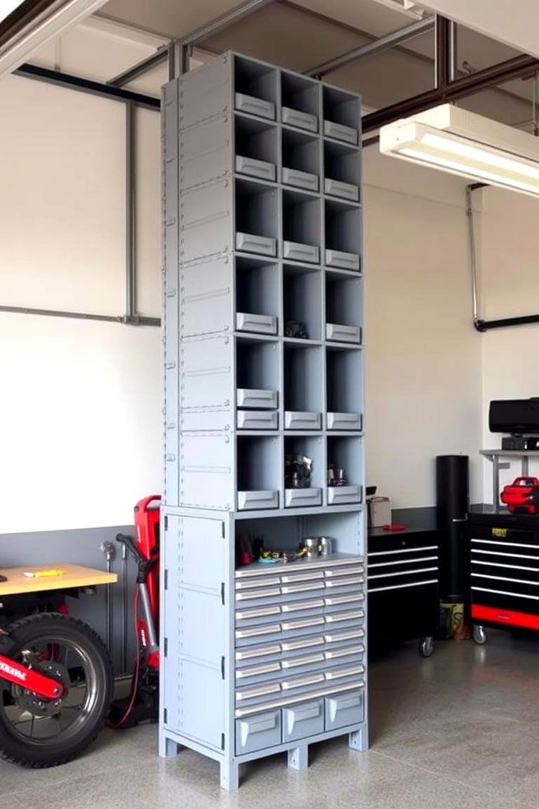 Tool Tower Storage - 24 Power Tool Storage Ideas
