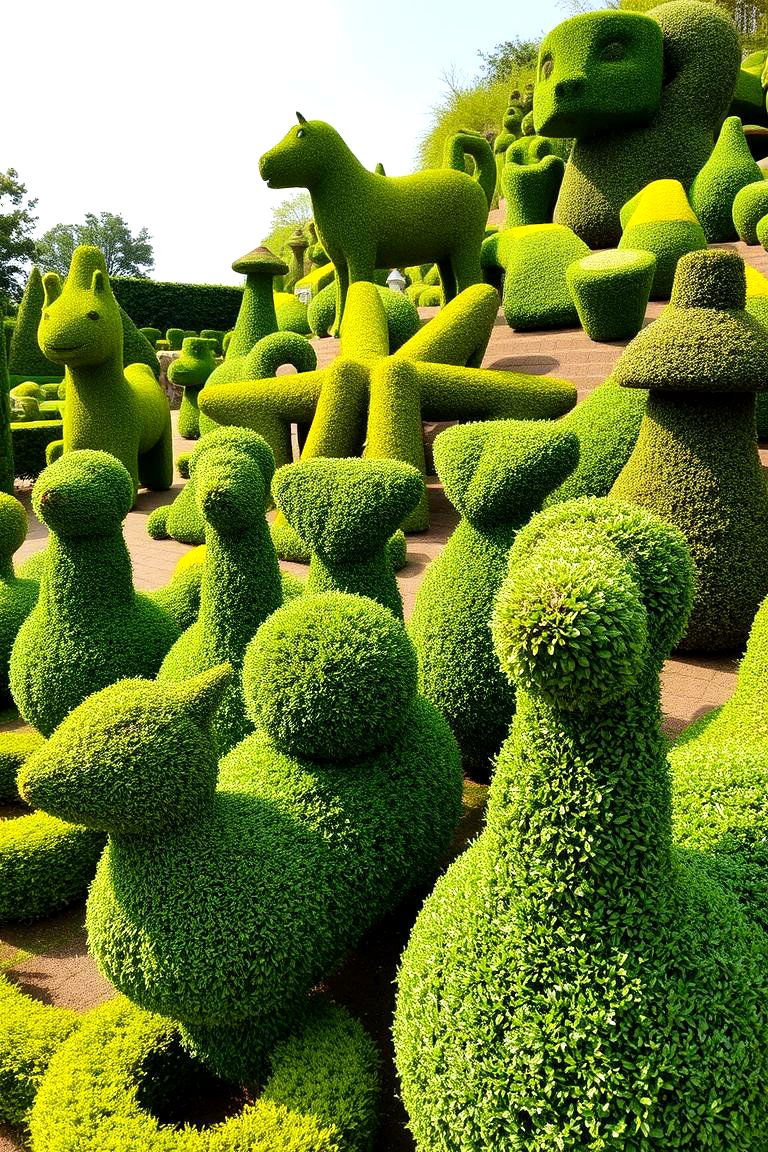 Topiary Garden - 24 Formal Garden Ideas