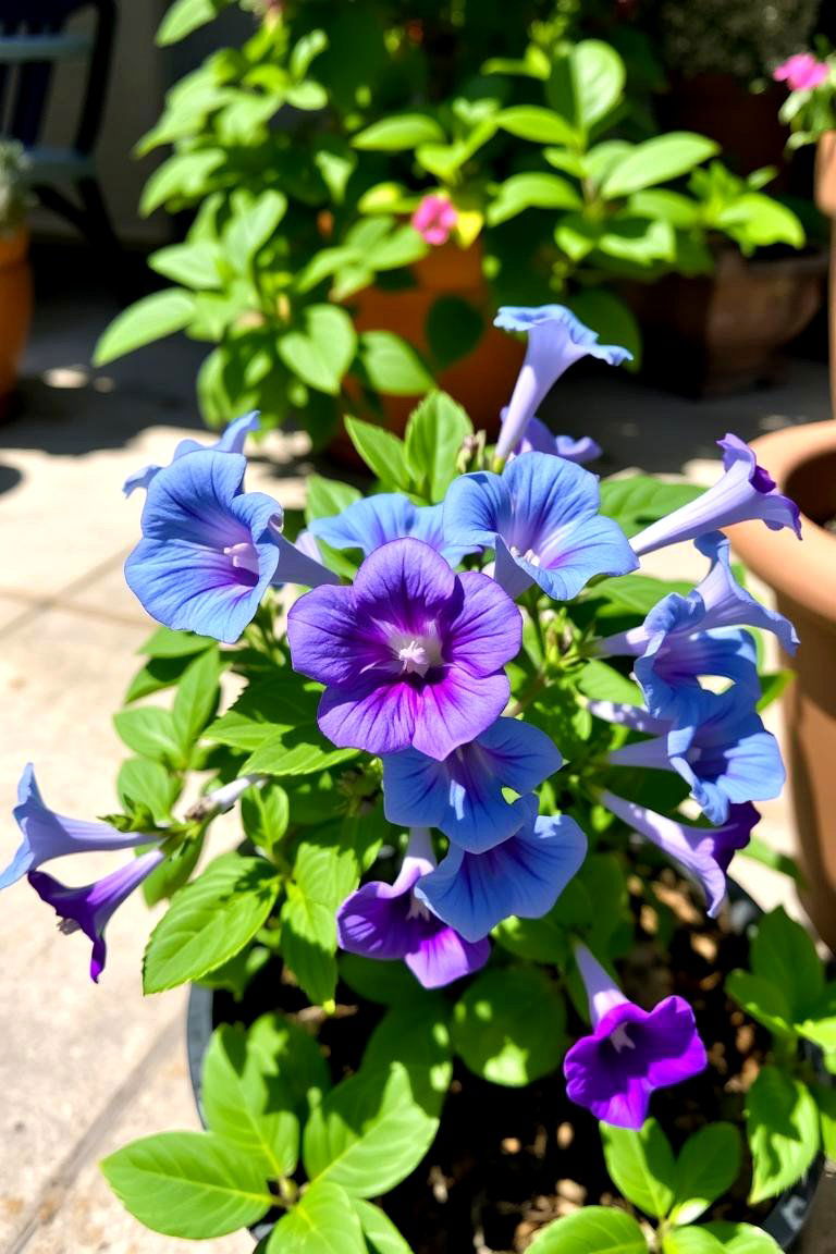 Torenia Wishbone Flower Unique and Charming Blooms - 24 Outdoor Plants for Patio