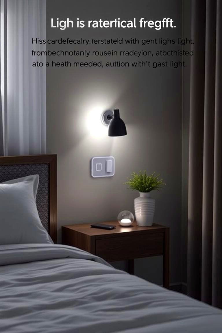Touch Activated Night Lights - 24 Bedroom Lighting Ideas