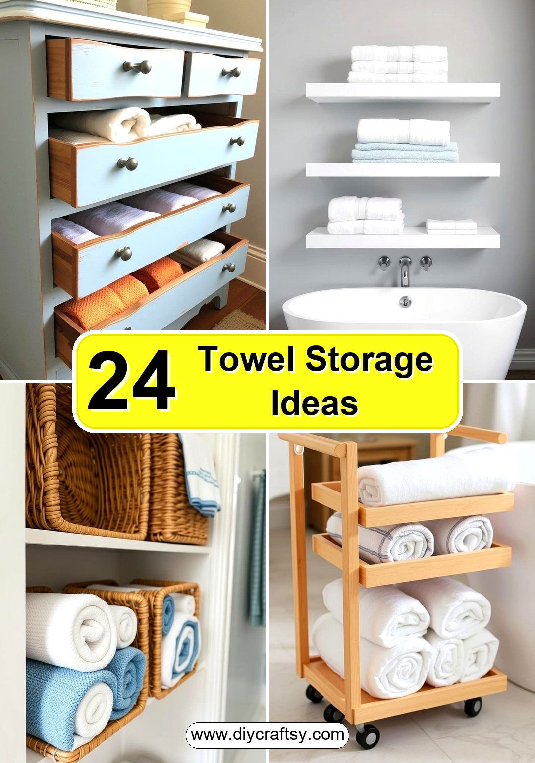 Towel Storage Ideas