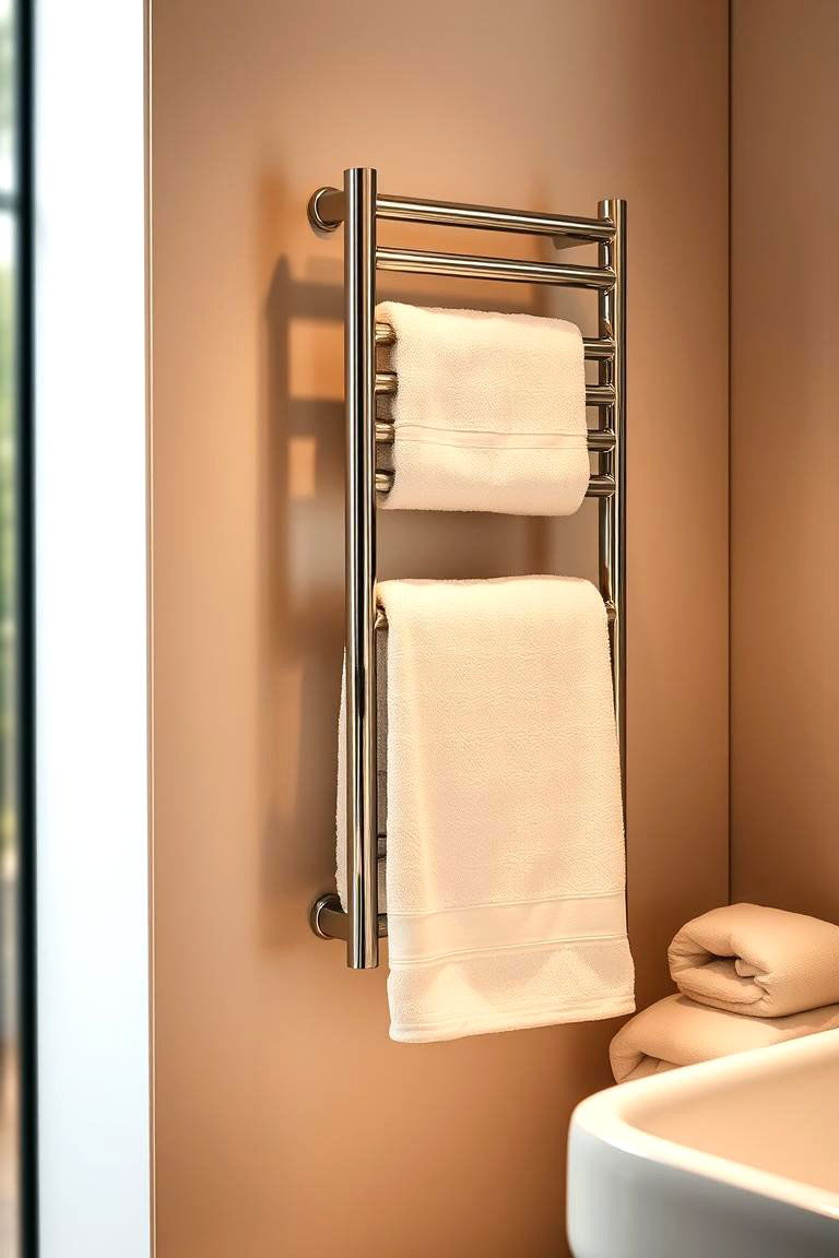 Towel Warmers - 24 Bathroom Furniture Ideas