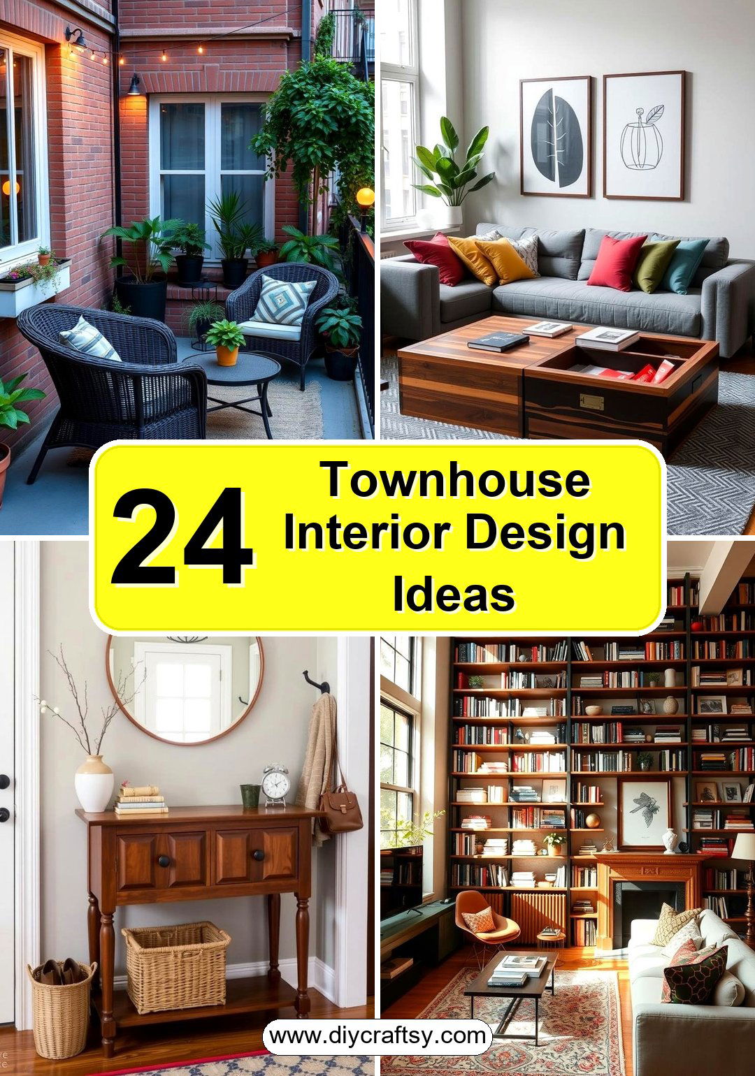 Townhouse Interior Design Ideas
