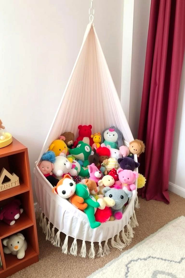 Toy Hammocks for Stuffed Animals - 24 Toy Storage Ideas