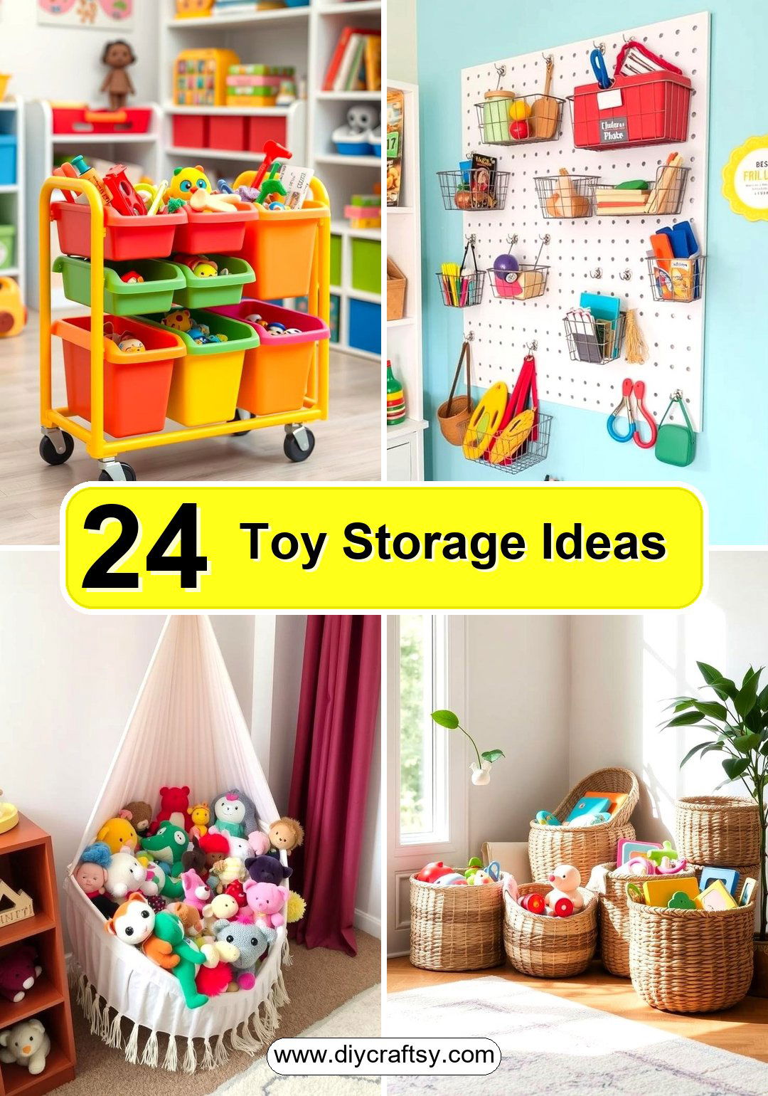 Toy Storage Ideas