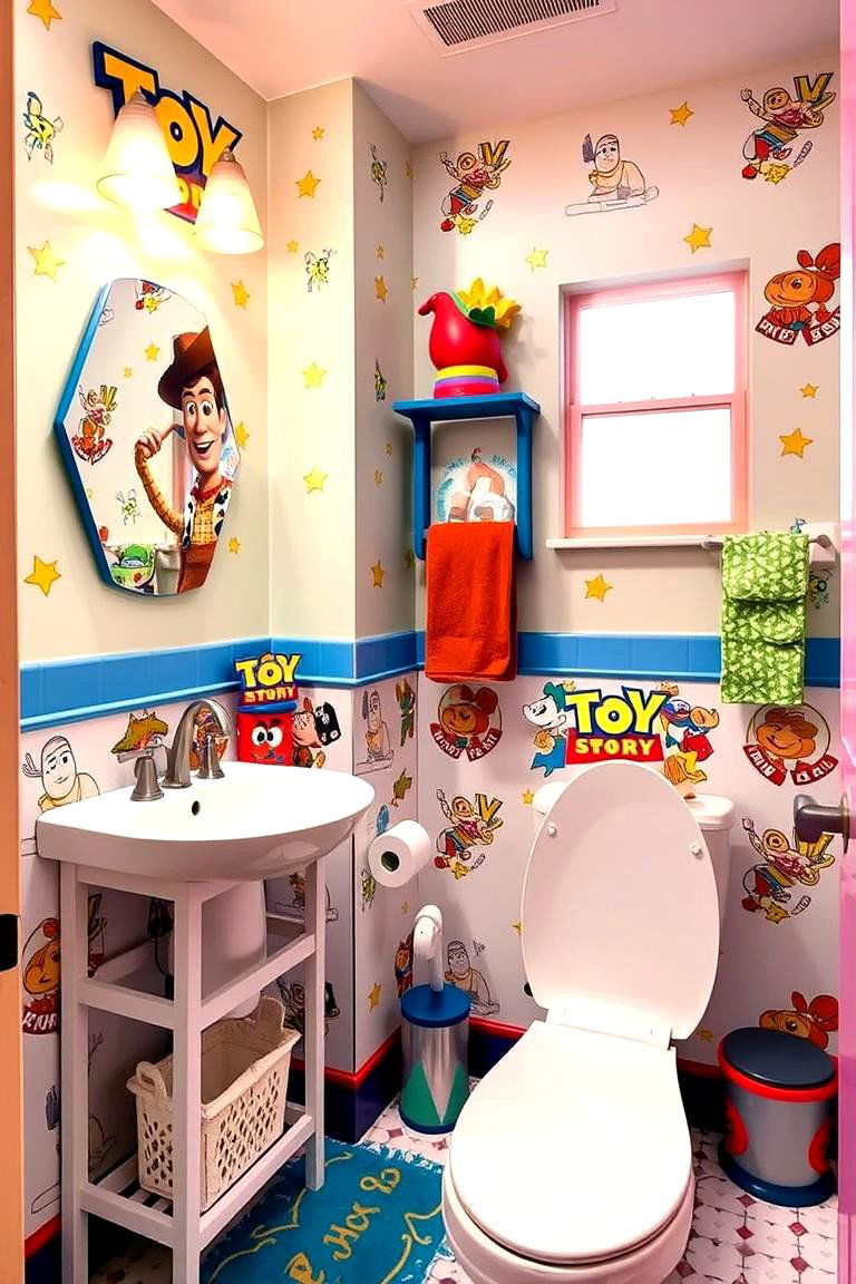 Toy Story Fun - 24 Disney Bathroom Ideas