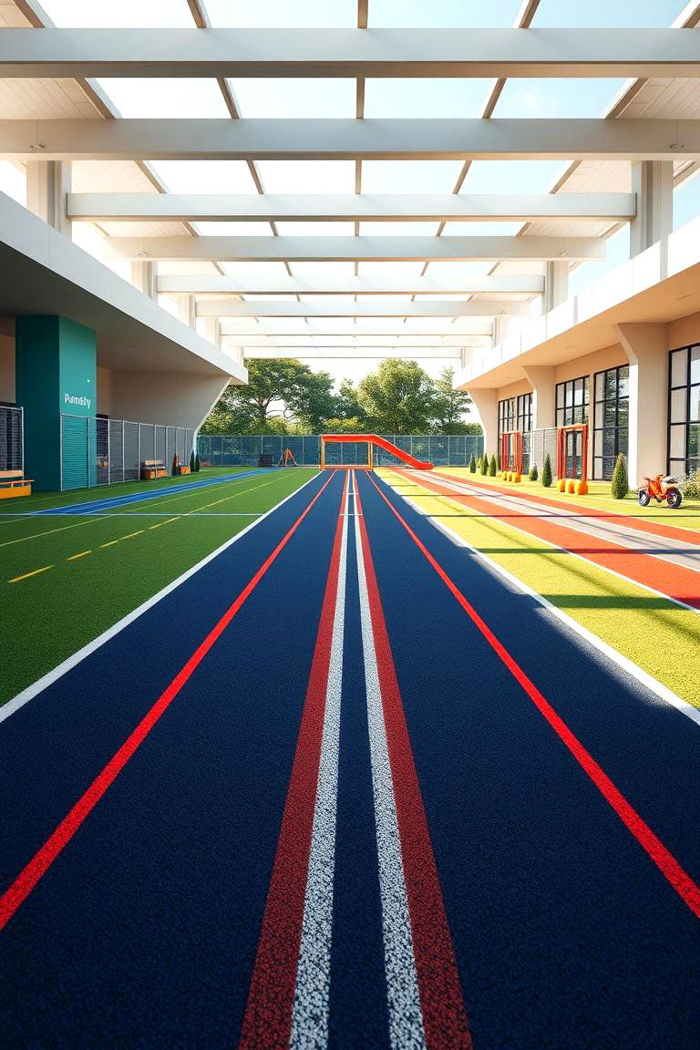 Track and Field Nursery - 24 Sports Nursery Ideas
