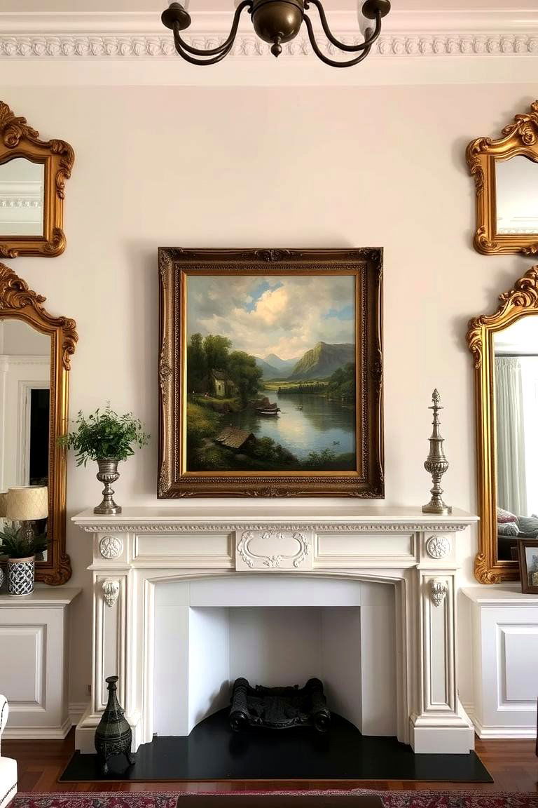 Traditional Artwork and Mirrors - 24 Traditional Interior Design Ideas