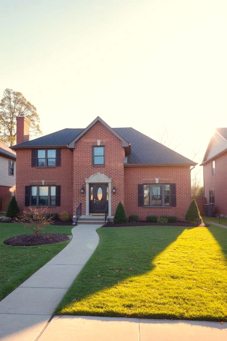 Traditional Brick Exteriors - 24 1980s House Exterior Ideas