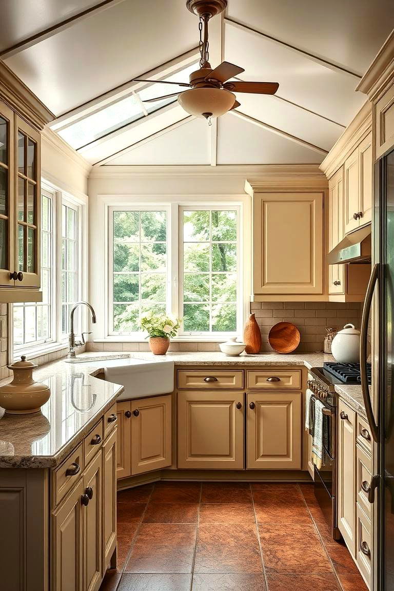 Traditional Charm Revival - 24 Sunroom Kitchen Ideas