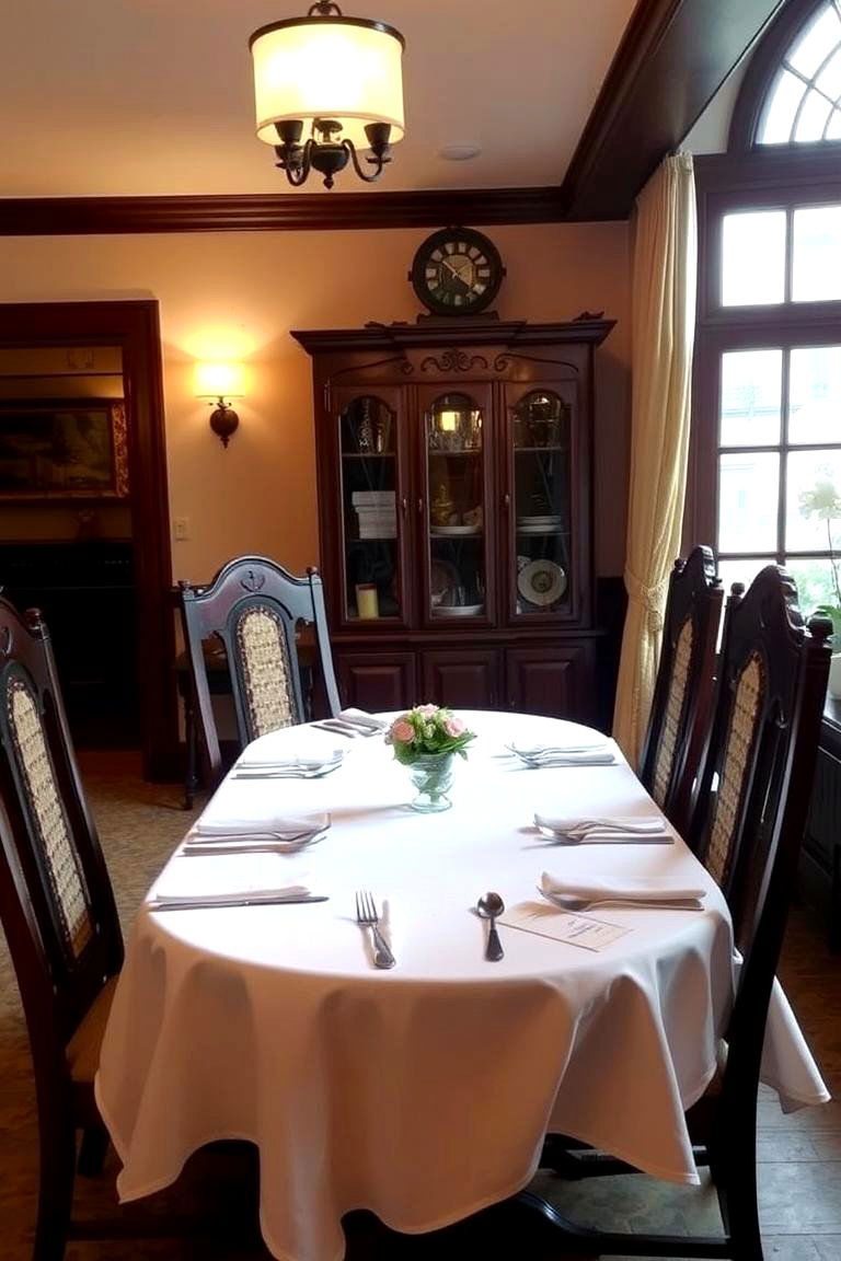 Traditional Dining Area - 24 Eat in Kitchen Ideas