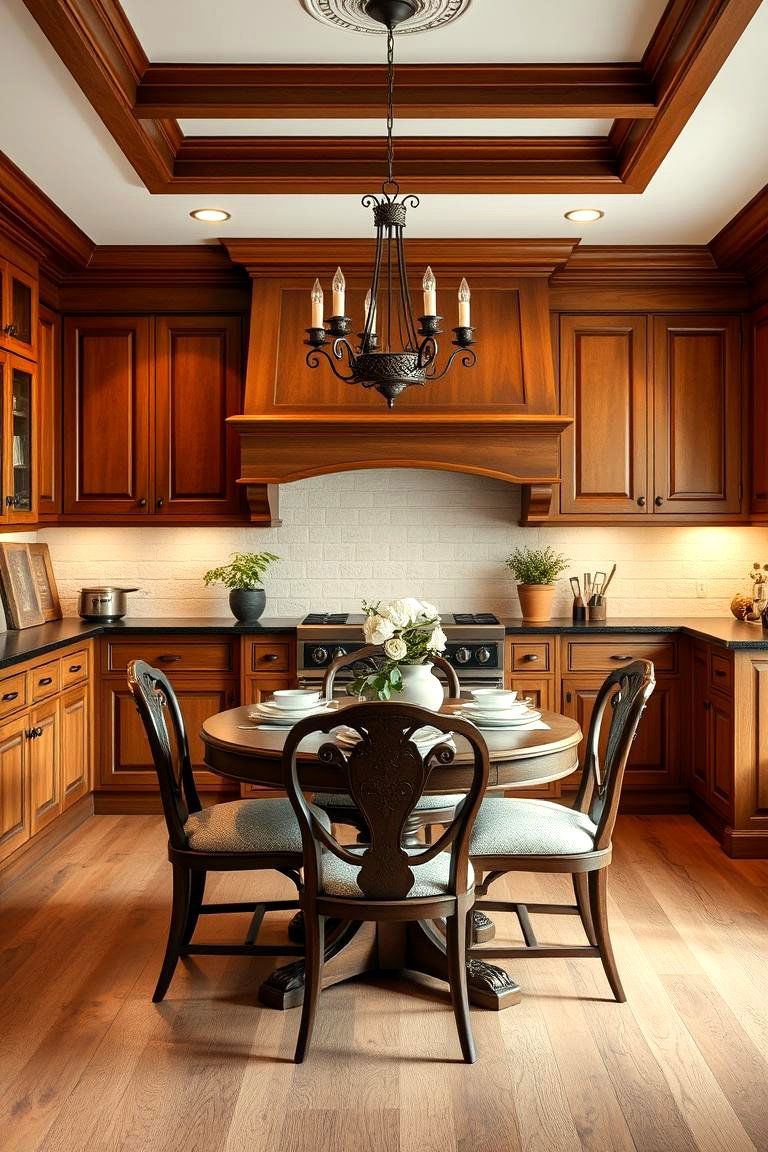 Traditional Elegance Kitchen Diner - 24 Kitchen Diner Ideas