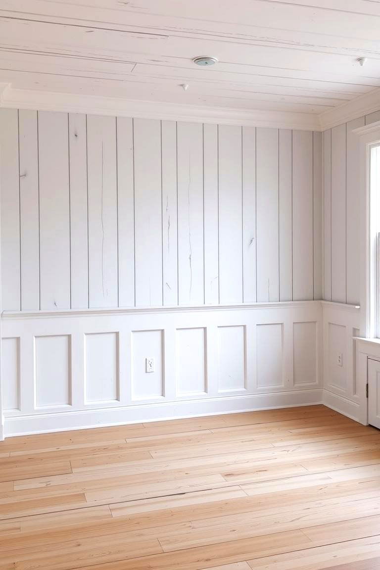 Traditional Farmhouse Look - 24 Rustic Wainscoting Ideas