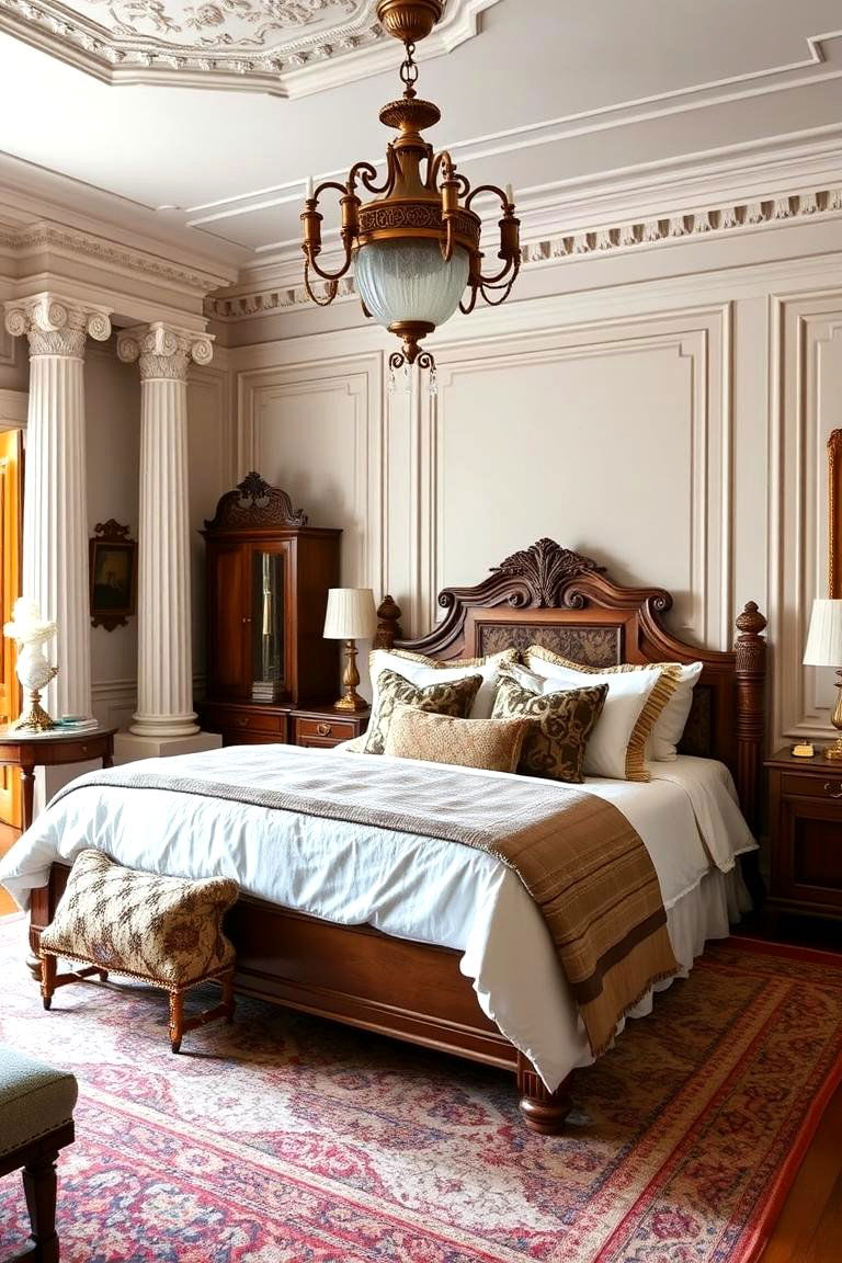 Traditional Greek Revival - 24 Greek Bedroom Design Ideas
