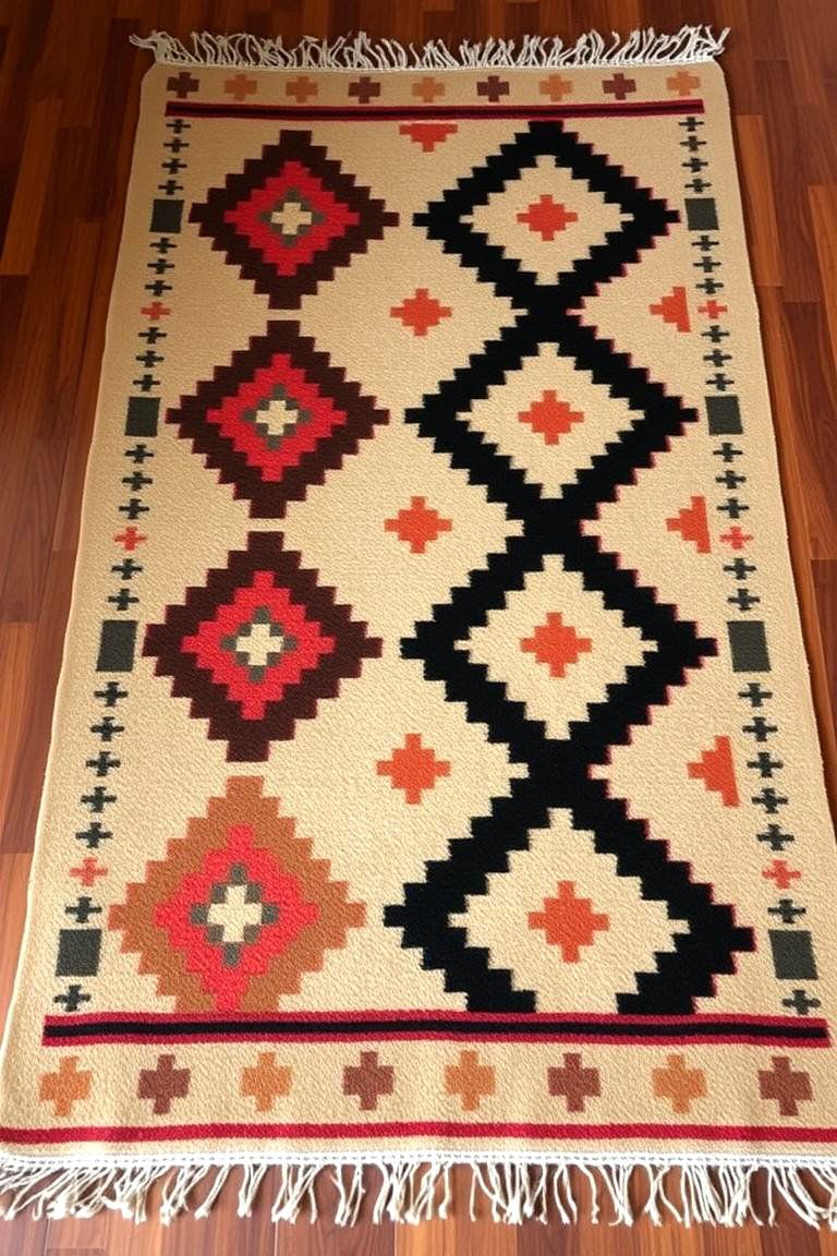 Traditional Native American Rugs - 24 Southwestern Decor Ideas