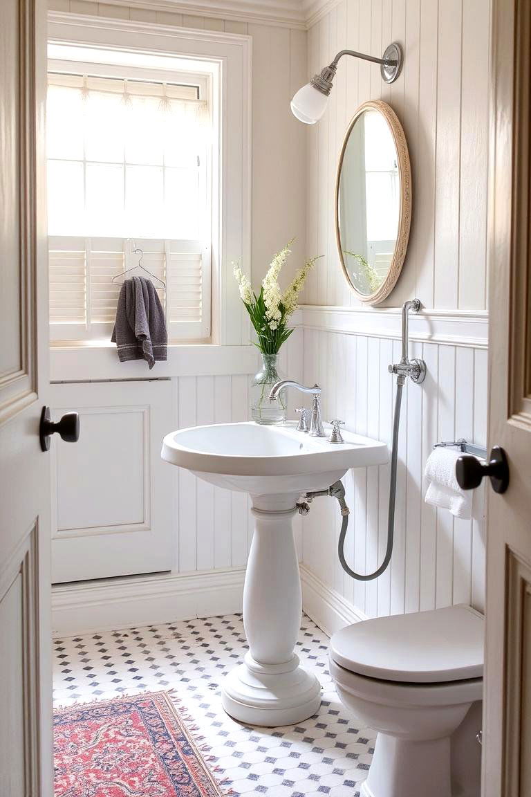 Traditional Pedestal Sink - 24 Traditional Bathroom Ideas
