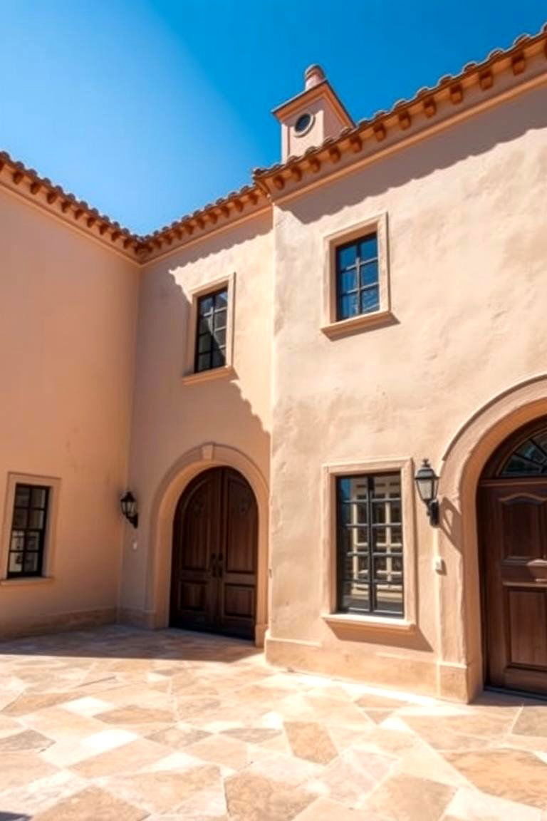 Traditional Plaster Finishes - 24 spanish style home exterior ideas