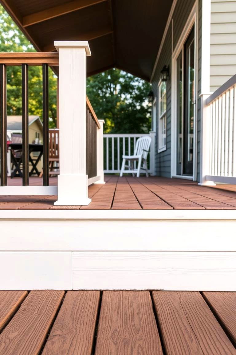 Traditional Shiplap Panel Style - 24 Deck Skirting Ideas