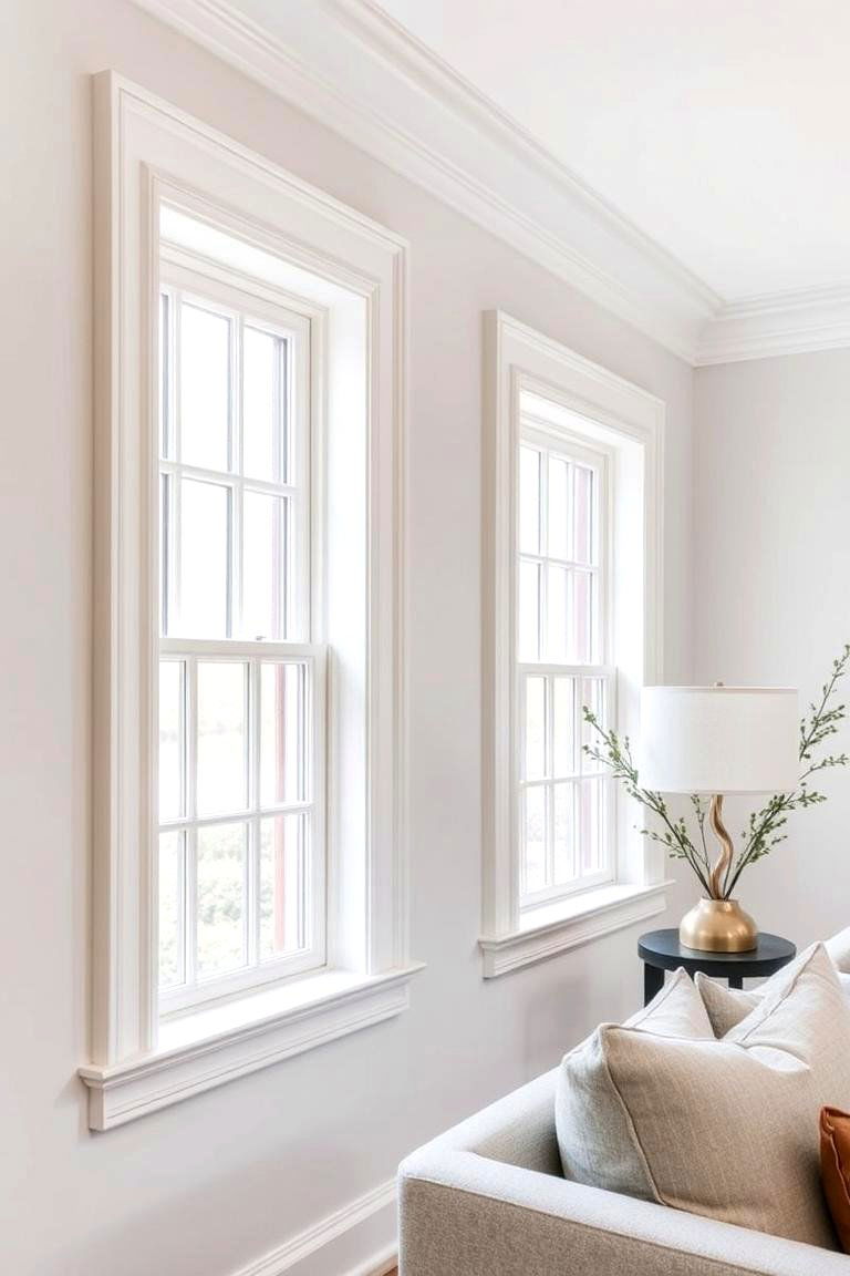 Traditional Style with a Modern Twist - 24 Modern Window Trim Ideas