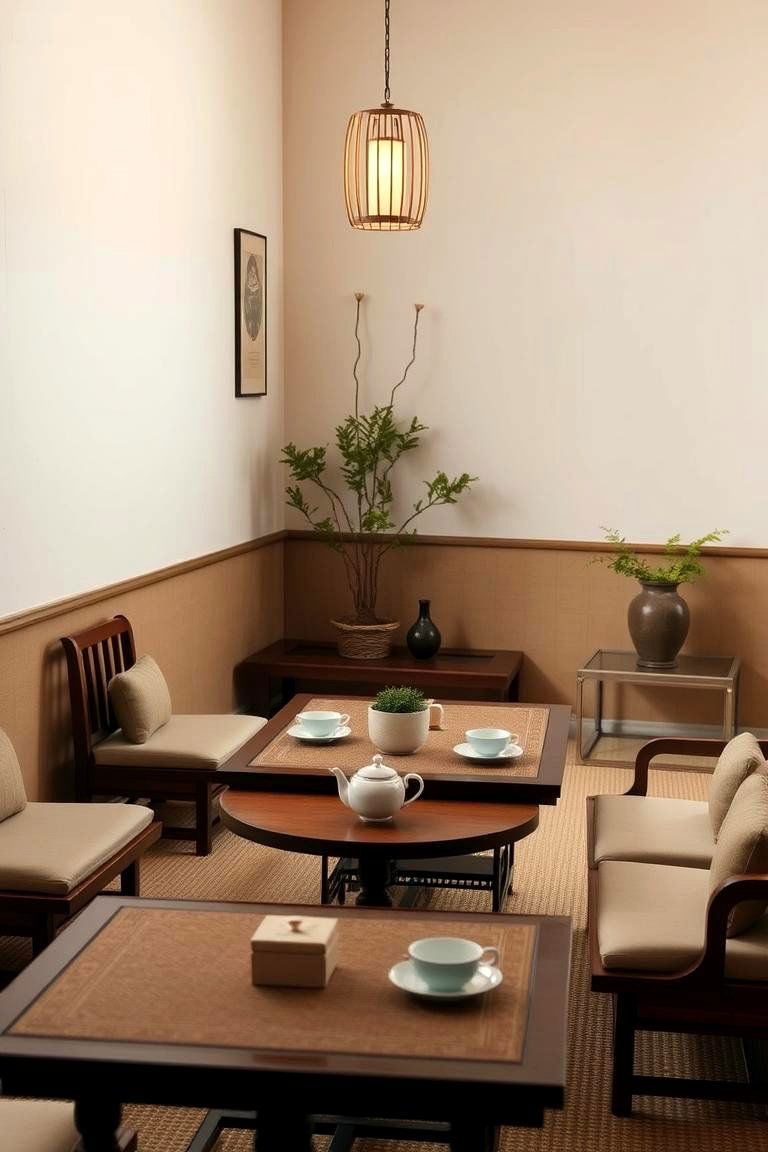 Traditional Tea Ceremony Corner - 24 Japanese Dining Room Ideas