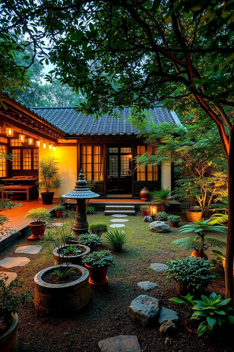 Traditional Tea House Garden - 24 Japanese Garden Ideas