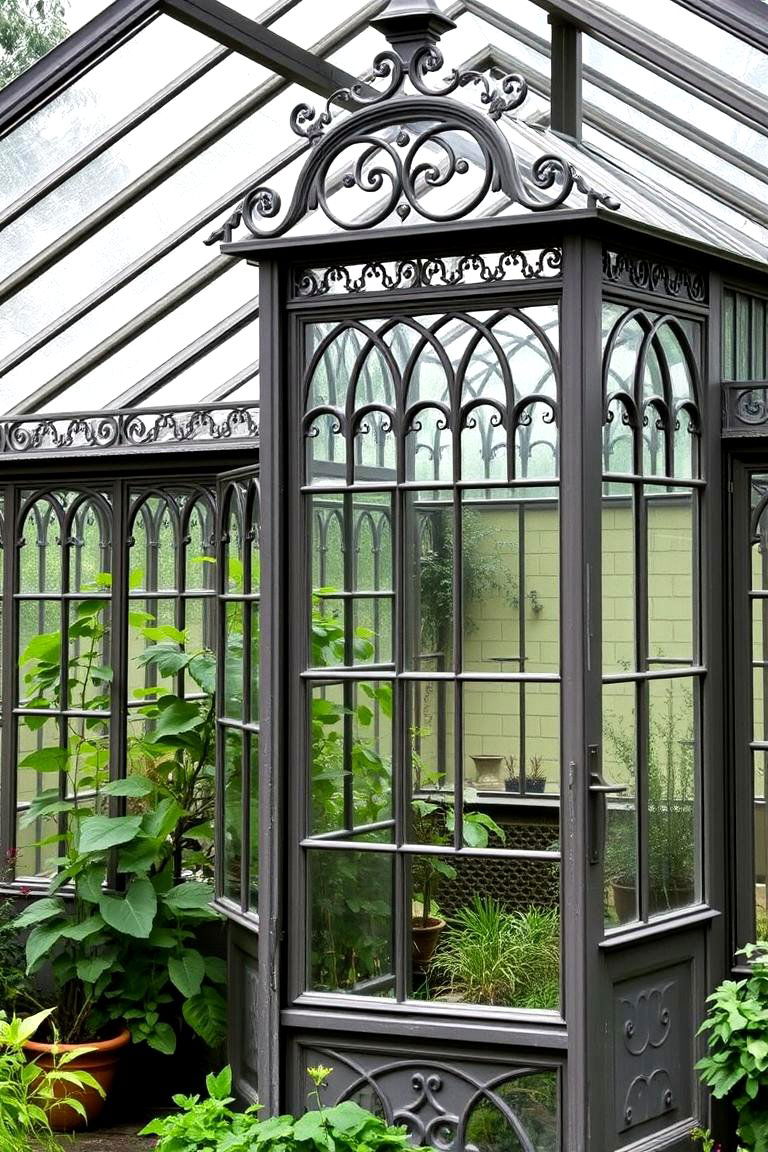Traditional Victorian Greenhouse - 24 Greenhouse Ideas