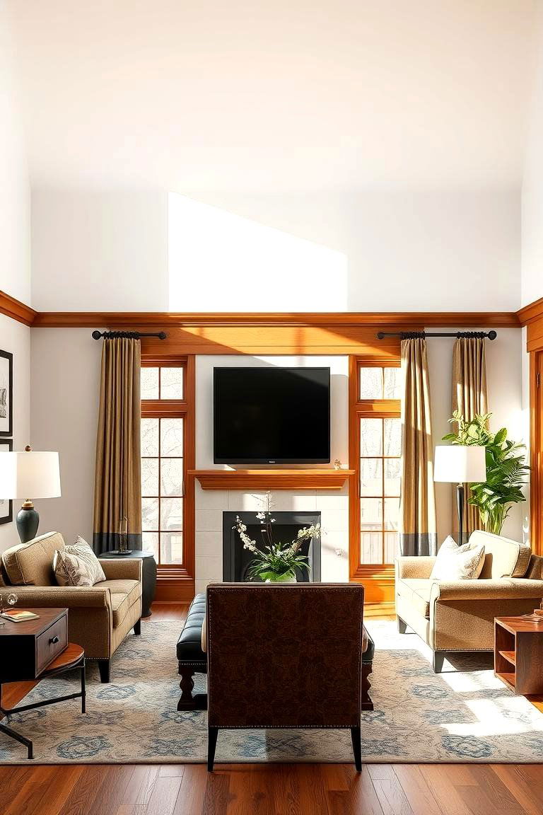 Traditional Wood Chair Rail - 24 Chair Rail Ideas