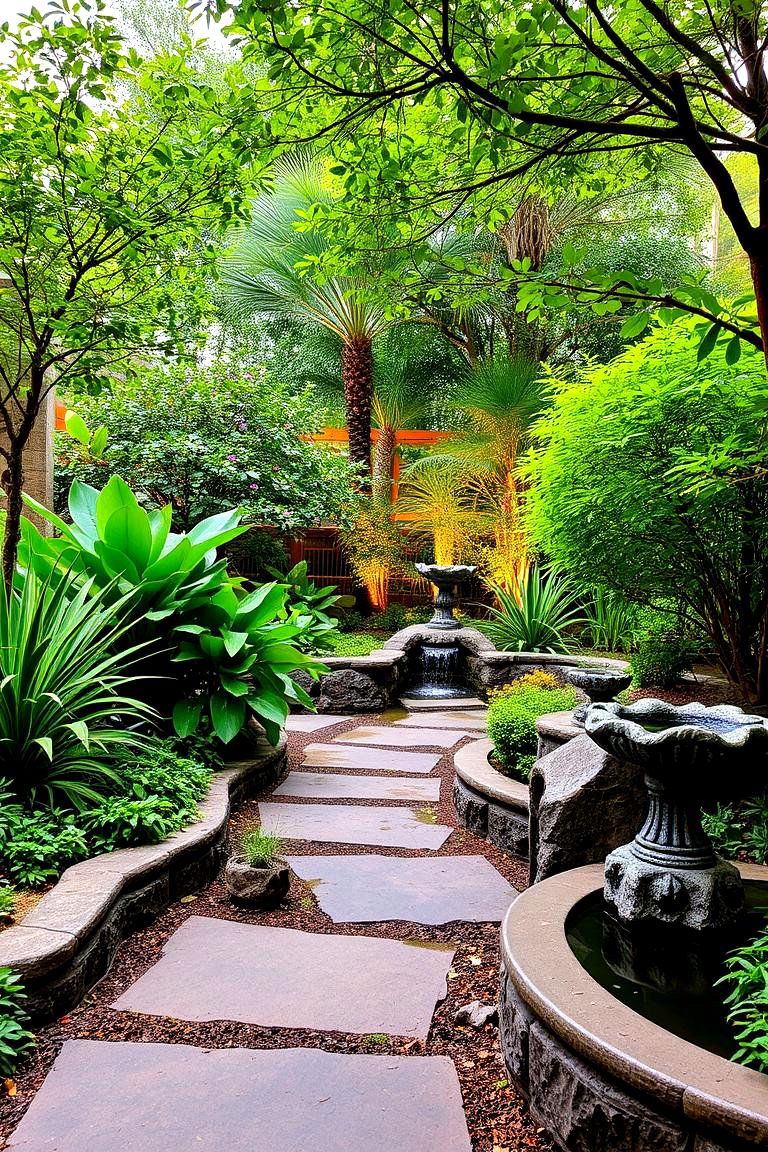 Tranquil Garden Oasis - 24 Sunken Patio Ideas