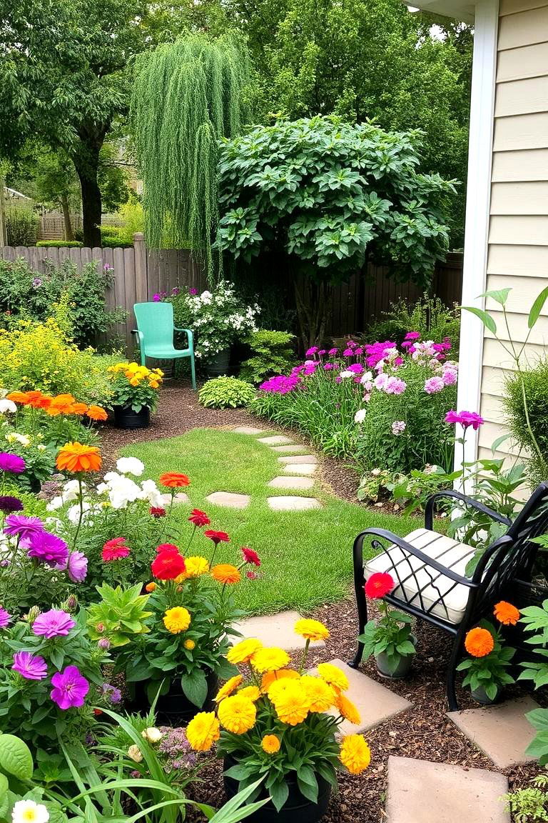 Tranquil Garden Spaces - 24 Modern Cape Cod House Ideas