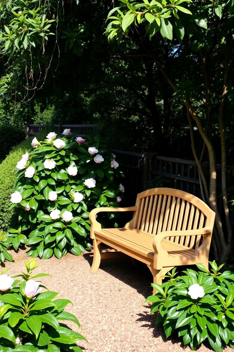 Tranquil Meditation Spot - 24 Shady Garden Ideas